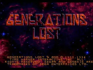 Image n° 9 - screenshots  : Generations Lost
