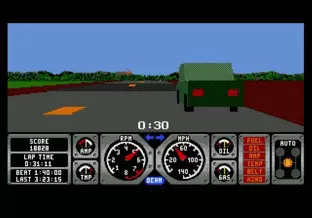 Image n° 7 - screenshots  : Hard Drivin'