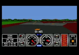 Image n° 5 - screenshots  : Hard Drivin'