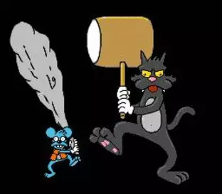 Image n° 2 - screenshots  : Itchy and Scratchy Game, The