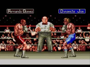 Image n° 5 - screenshots  : James Buster Douglas Knock Out Boxing