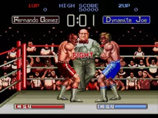 Image n° 6 - screenshots  : James Buster Douglas Knock Out Boxing