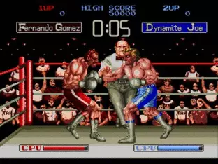 Image n° 7 - screenshots  : James Buster Douglas Knock Out Boxing