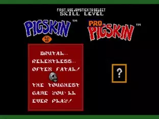 Image n° 7 - screenshots  : Jerry Glanville's Pigskin Footbrawl