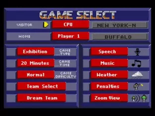 Image n° 6 - screenshots : Joe Montana Football Image n° 6 - screenshots : Joe Montana Football