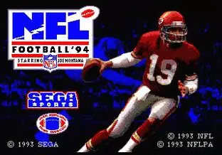 Image n° 2 - screenshots  : Joe Montana NFL 94