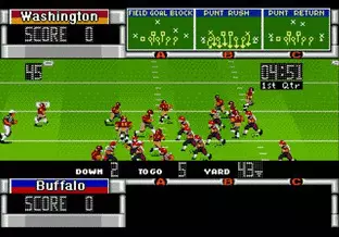 Image n° 9 - screenshots  : John Madden Football 93