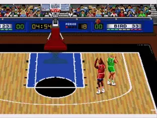 Image n° 4 - screenshots : Jordan vs Bird - Super One-on-One Image n° 4 - screenshots : Jordan vs Bird - Super One-on-One