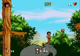 Image n° 5 - screenshots  : Jungle Book, The