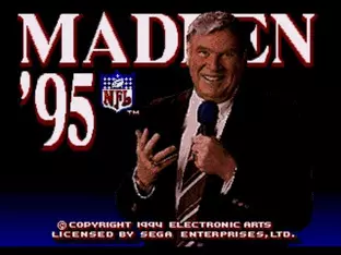 Image n° 9 - screenshots  : Madden NFL 95