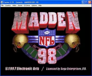 Image n° 9 - screenshots  : Madden NFL 98