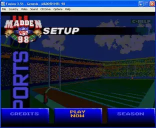 Image n° 8 - screenshots  : Madden NFL 98