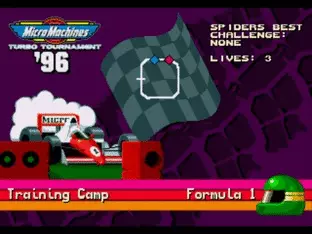 Image n° 3 - screenshots  : Micro Machines 96