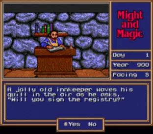 Image n° 7 - screenshots  : Might and Magic 2 - Gates to Another World