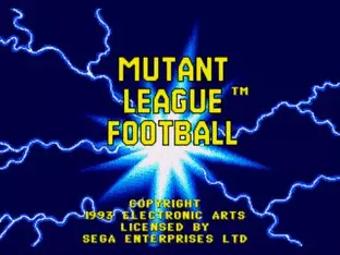 Image n° 9 - screenshots  : Mutant League Football
