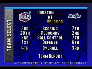 Image n° 8 - screenshots  : NBA Live 96