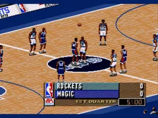 Image n° 5 - screenshots  : NBA Live 96
