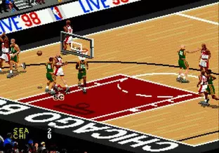 Image n° 5 - screenshots  : NBA Live 98