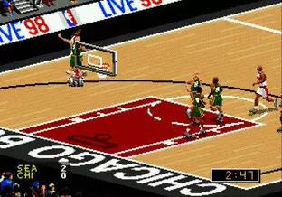 Image n° 4 - screenshots  : NBA Live 98