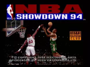 Image n° 1 - screenshots  : NBA Pro Basketball '94