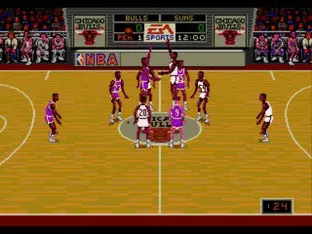 Image n° 6 - screenshots  : NBA Pro Basketball '94