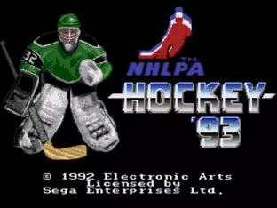 Image n° 3 - screenshots  : NHLPA Hockey '93