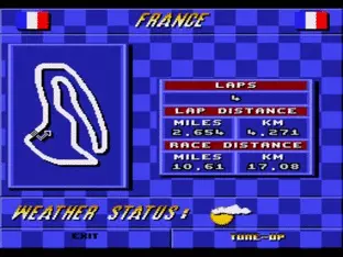 Image n° 6 - screenshots  : Nigel Mansell's World Championship