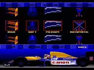 Image n° 5 - screenshots  : Nigel Mansell's World Championship