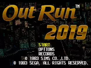 Image n° 9 - screenshots  : OutRun 2019