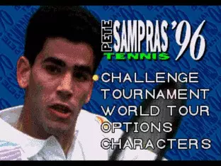 Image n° 1 - screenshots  : Pete Sampras Tennis 96