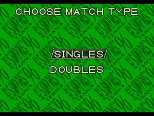 Image n° 3 - screenshots  : Pete Sampras Tennis 96