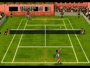 Image n° 5 - screenshots  : Pete Sampras Tennis 96