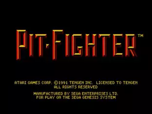 Image n° 9 - screenshots  : Pit Fighter