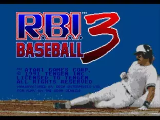 Image n° 9 - screenshots  : R.B.I. Baseball 3