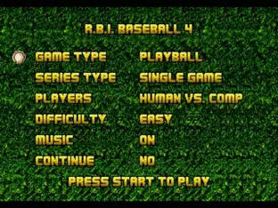 Image n° 8 - screenshots  : R.B.I. Baseball 4