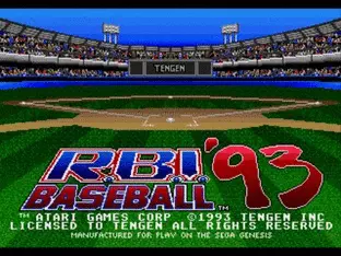 Image n° 11 - screenshots  : R.B.I. Baseball 93