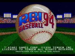 Image n° 9 - screenshots  : R.B.I. Baseball 94