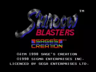 Image n° 1 - screenshots  : Shadow Blasters