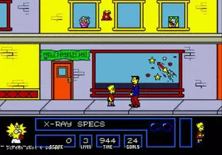 Image n° 4 - screenshots  : Simpsons, The - Bart vs The Space Mutants