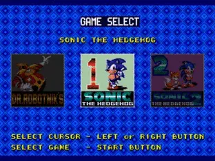 Image n° 1 - screenshots  : Sonic Compilation