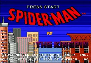 Image n° 1 - screenshots  : Spider-Man vs Kingpin