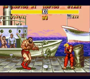 Image n° 5 - screenshots  : Street Fighter II - Special Champion Edition