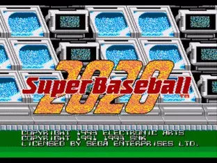 Image n° 9 - screenshots  : Super Baseball 2020