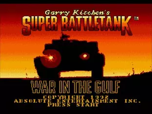 Image n° 2 - screenshots  : Super Battle Tank - War in the Gulf