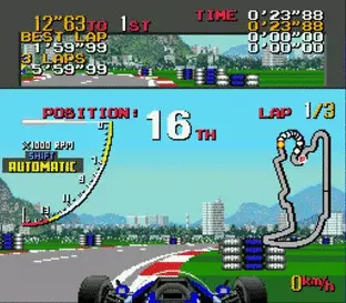 Image n° 9 - screenshots  : Super Monaco GP