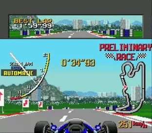 Image n° 5 - screenshots  : Super Monaco GP
