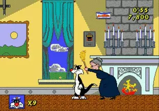 Image n° 5 - screenshots  : Sylvester and Tweety in Cagey Capers