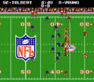 Image n° 8 - screenshots  : Tecmo Super Bowl