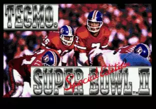 Image n° 4 - screenshots  : Tecmo Super Bowl II