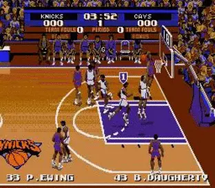 Image n° 8 - screenshots  : Tecmo Super NBA Basketball